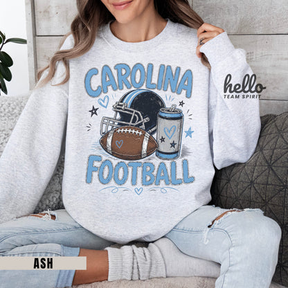 Carolina Icon Football Graphic Sweatshirt