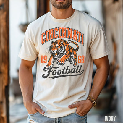 Cincinnati Heritage 1968 Football GraphicT-shirt