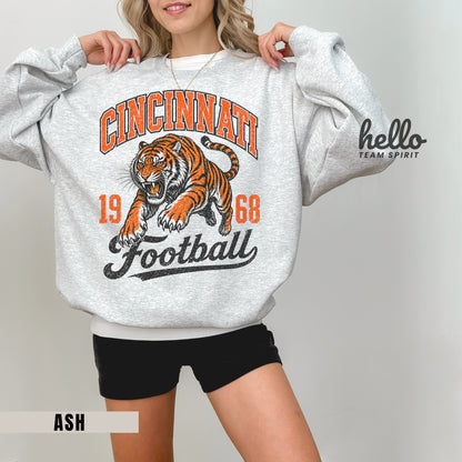 Cincinnati Heritage 1968 Football Graphic Sweatshirt