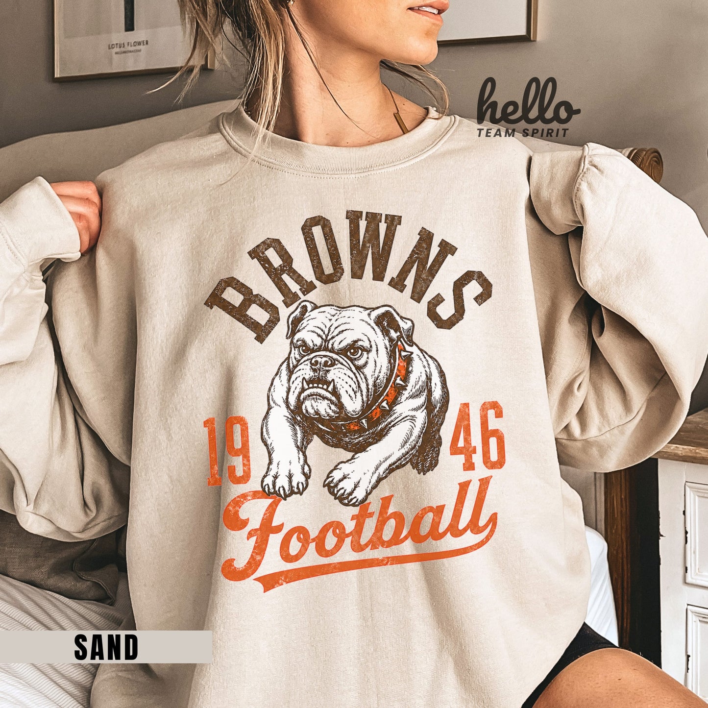 Cleveland Heritage 1946 Football Graphic Sweatshirt