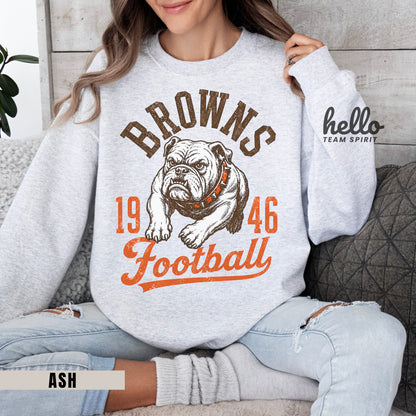 Cleveland Heritage 1946 Football Graphic Sweatshirt