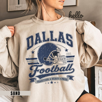 Dallas Established Football Graphic Sweatshirt