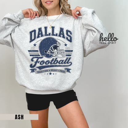 Dallas Established Football Graphic Sweatshirt