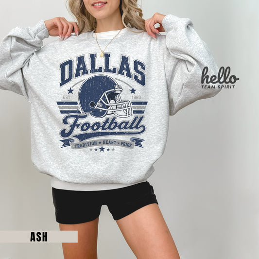 Dallas Established Football Graphic Sweatshirt