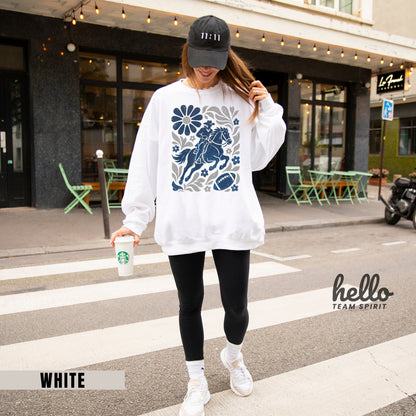 Dallas Boho Football Graphic Sweatshirt