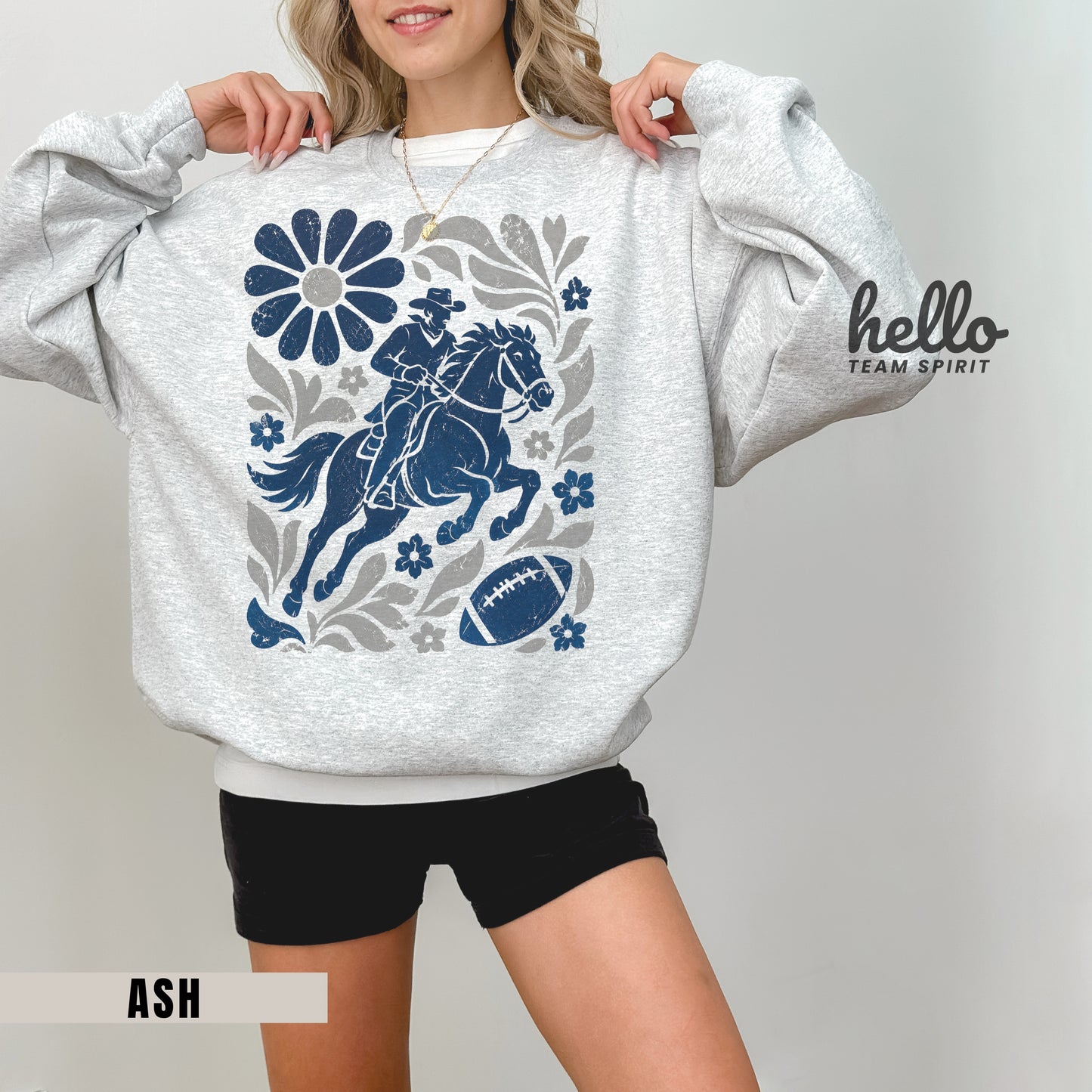 Dallas Boho Football Graphic Sweatshirt