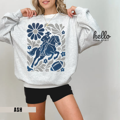 Dallas Boho Football Graphic Sweatshirt