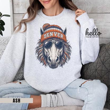 Denver Western Football Graphic Sweatshirt