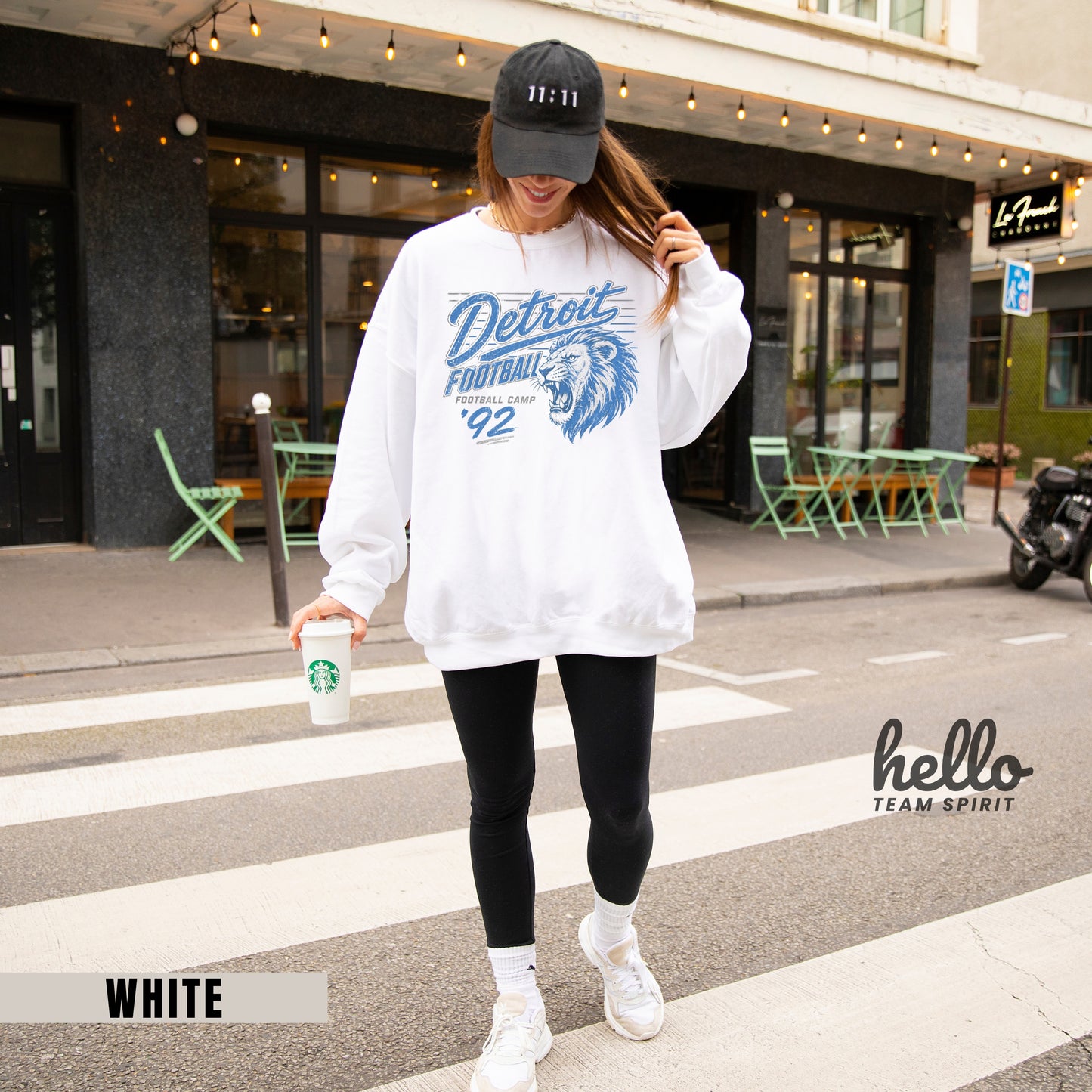 Detroit Varsity Football Graphic Sweatshirt