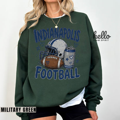 Indianapolis Icon Football Graphic Sweatshirt