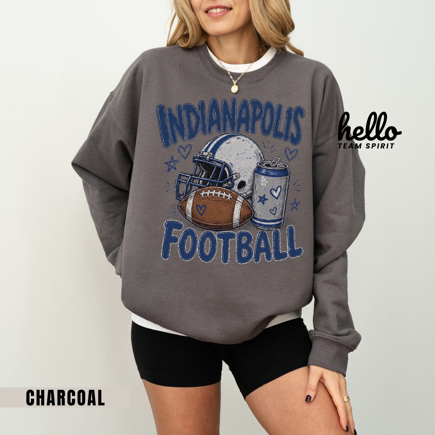 Indianapolis Icon Football Graphic Sweatshirt