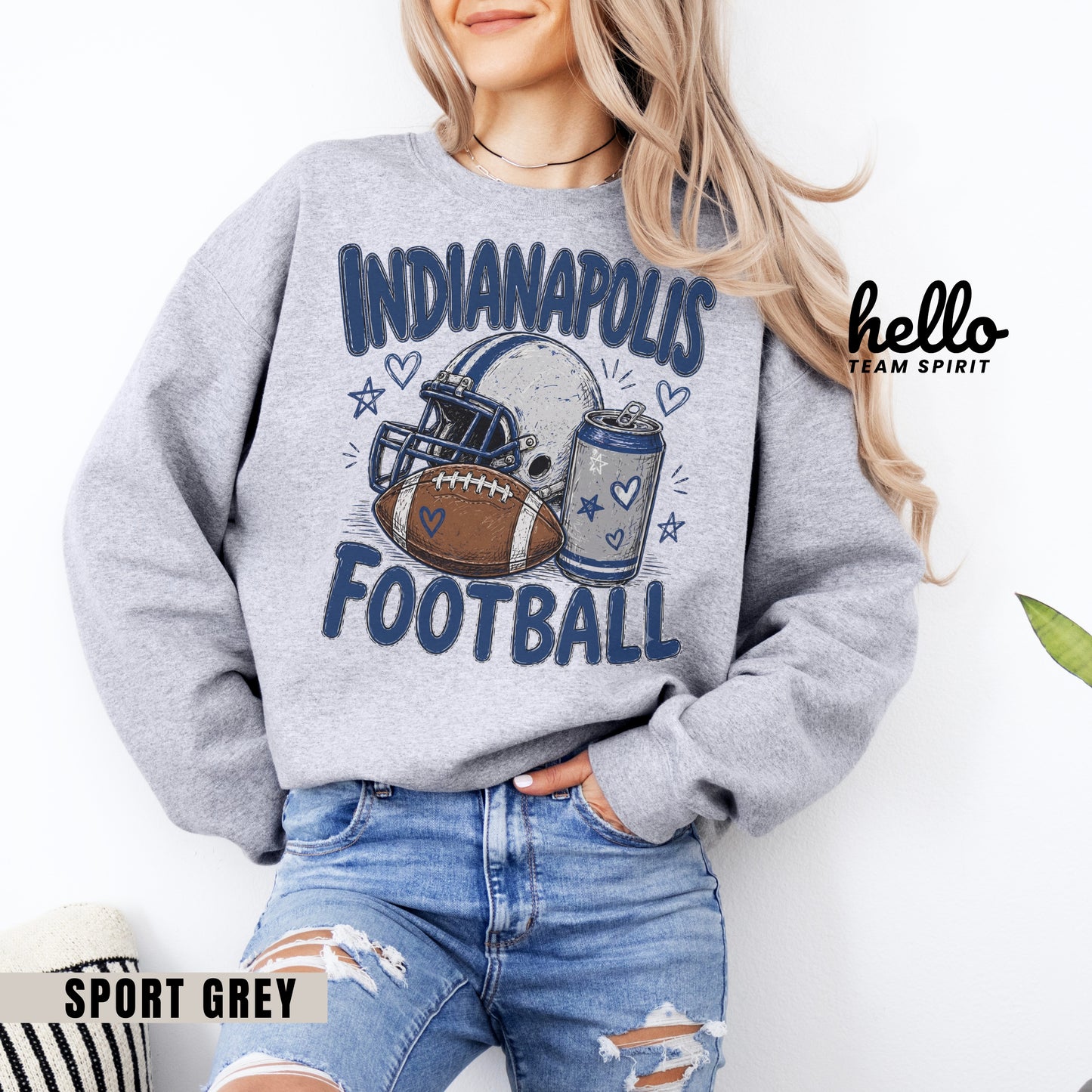 Indianapolis Icon Football Graphic Sweatshirt