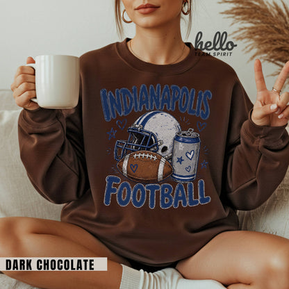 Indianapolis Icon Football Graphic Sweatshirt