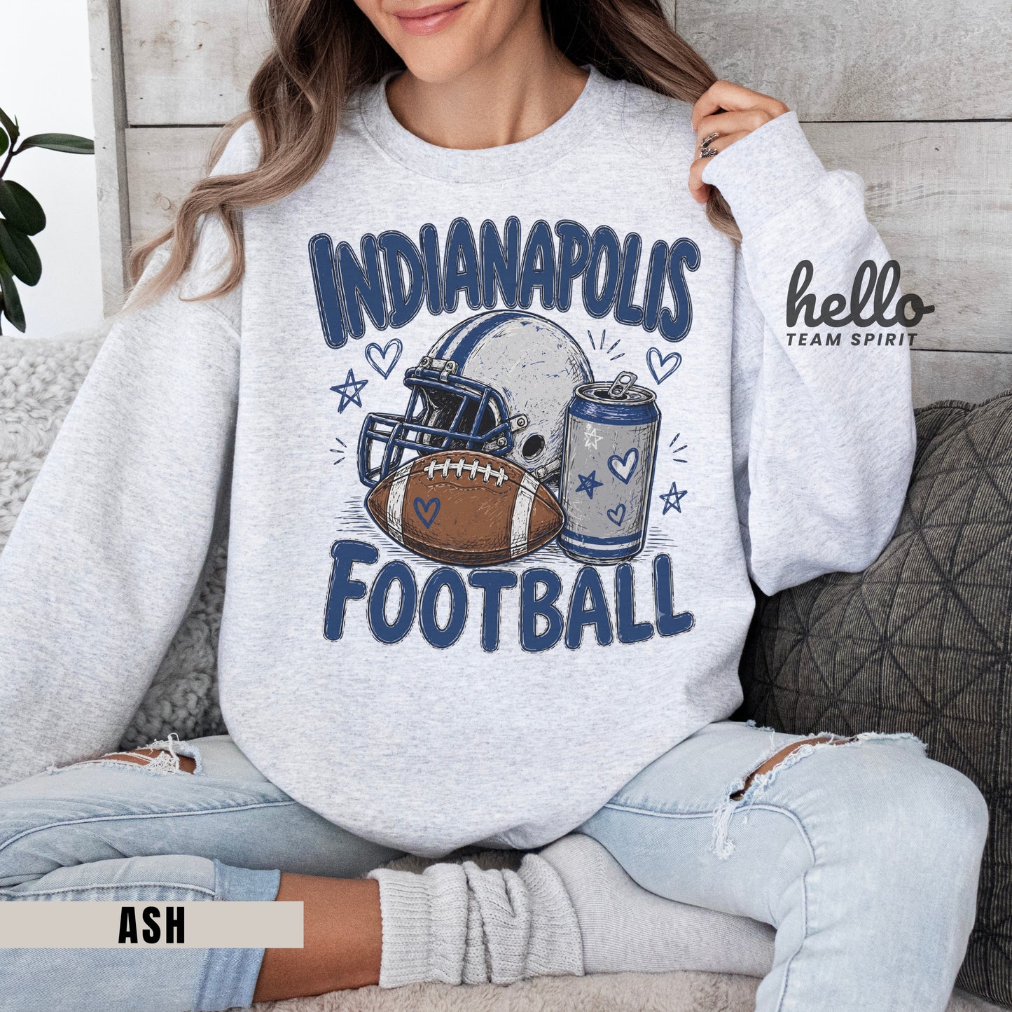 Indianapolis Icon Football Graphic Sweatshirt