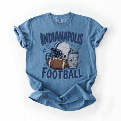 Indianapolis Icon Football Graphic T-shirt