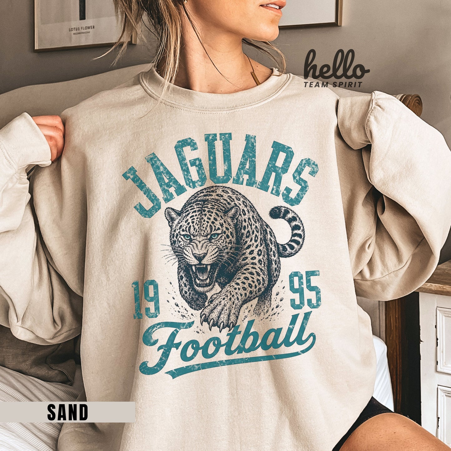 Jacksonville Heritage 1995 Football Graphic Sweatshirt