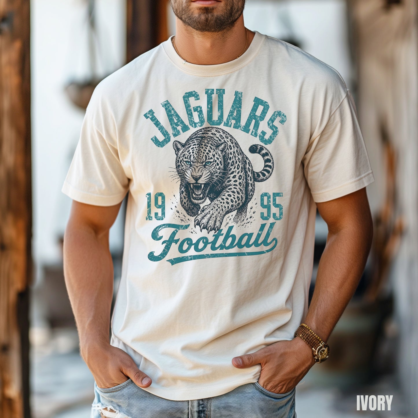 Jacksonville Heritage 1995 Football Graphic T-shirt