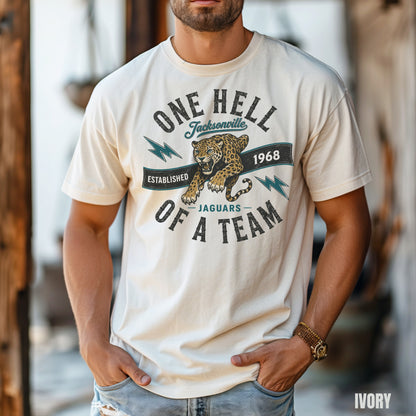 Jacksonville Established Football Graphic T-shirt