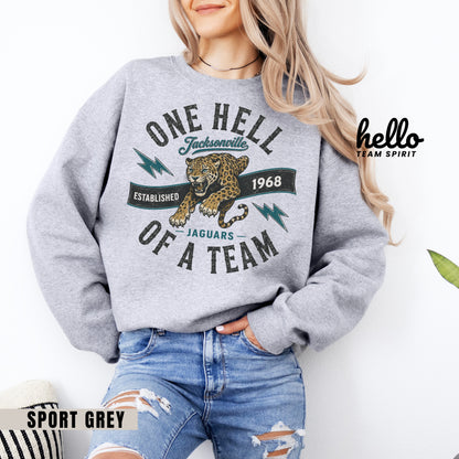 Jacksonville Established Football Graphic Sweatshirt