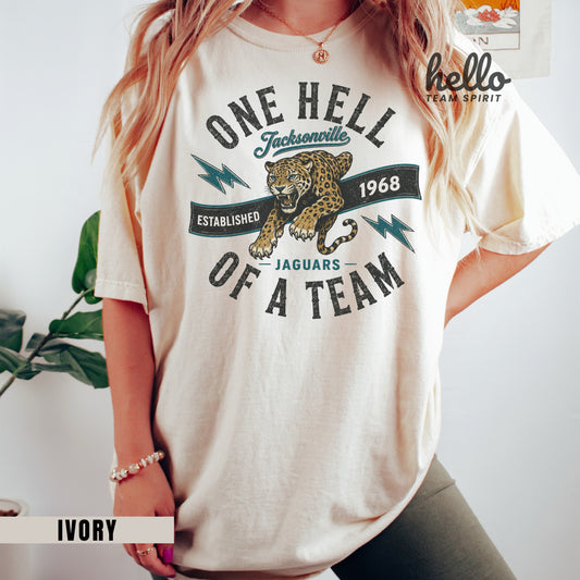 Jacksonville Established Football Graphic T-shirt