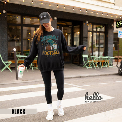 Jacksonville Icon Football Graphic Sweatshirt