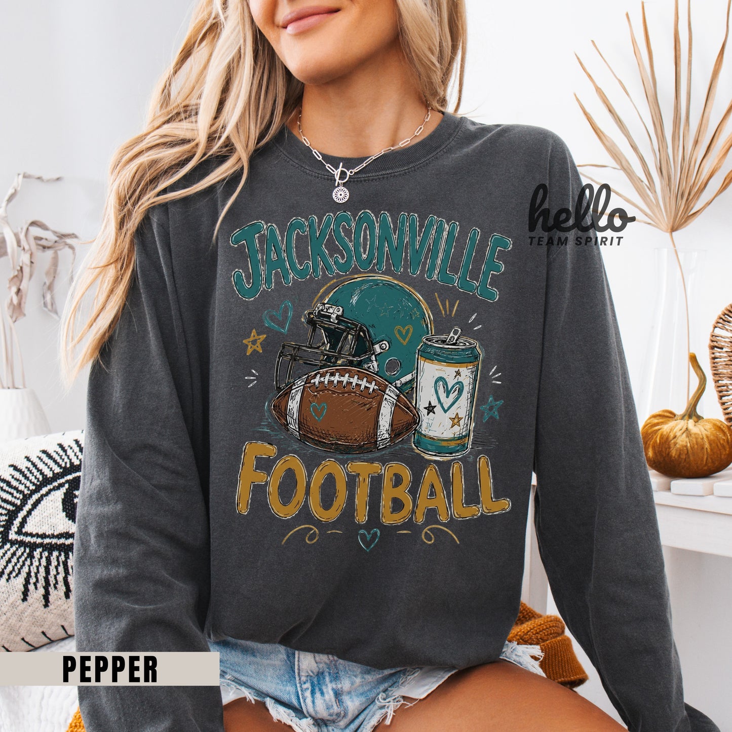 Jacksonville Icon Football Graphic Sweatshirt