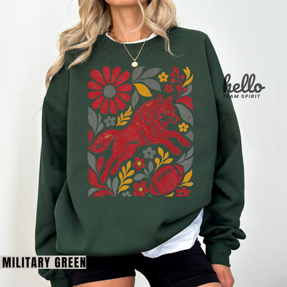 Kansas City Boho Football Graphic Sweatshirt