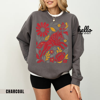 Kansas City Boho Football Graphic Sweatshirt