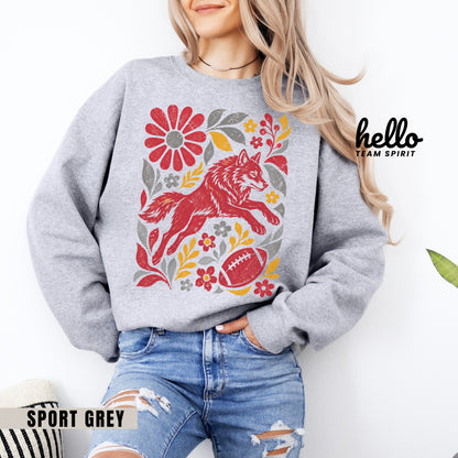 Kansas City Boho Football Graphic Sweatshirt