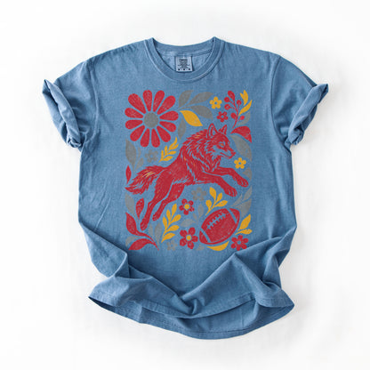 Kansas City Boho Football Graphic T-shirt