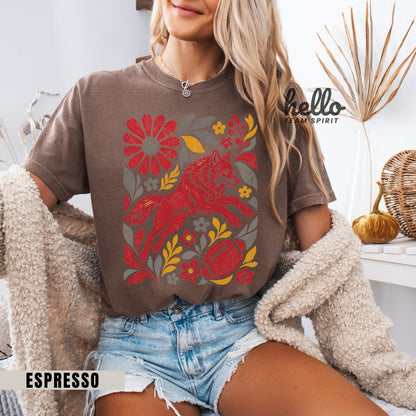 Kansas City Boho Football Graphic T-shirt