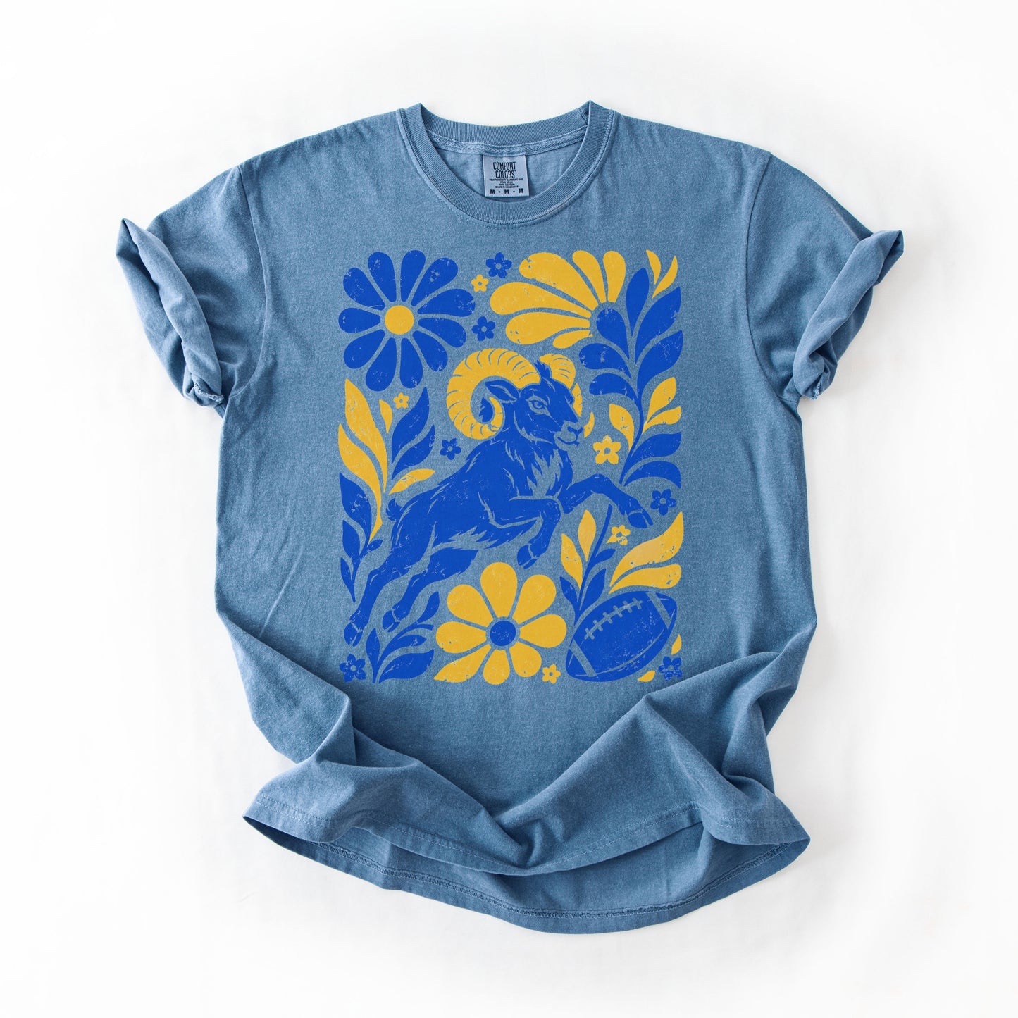 Los Angeles Boho Football Graphic T-shirt