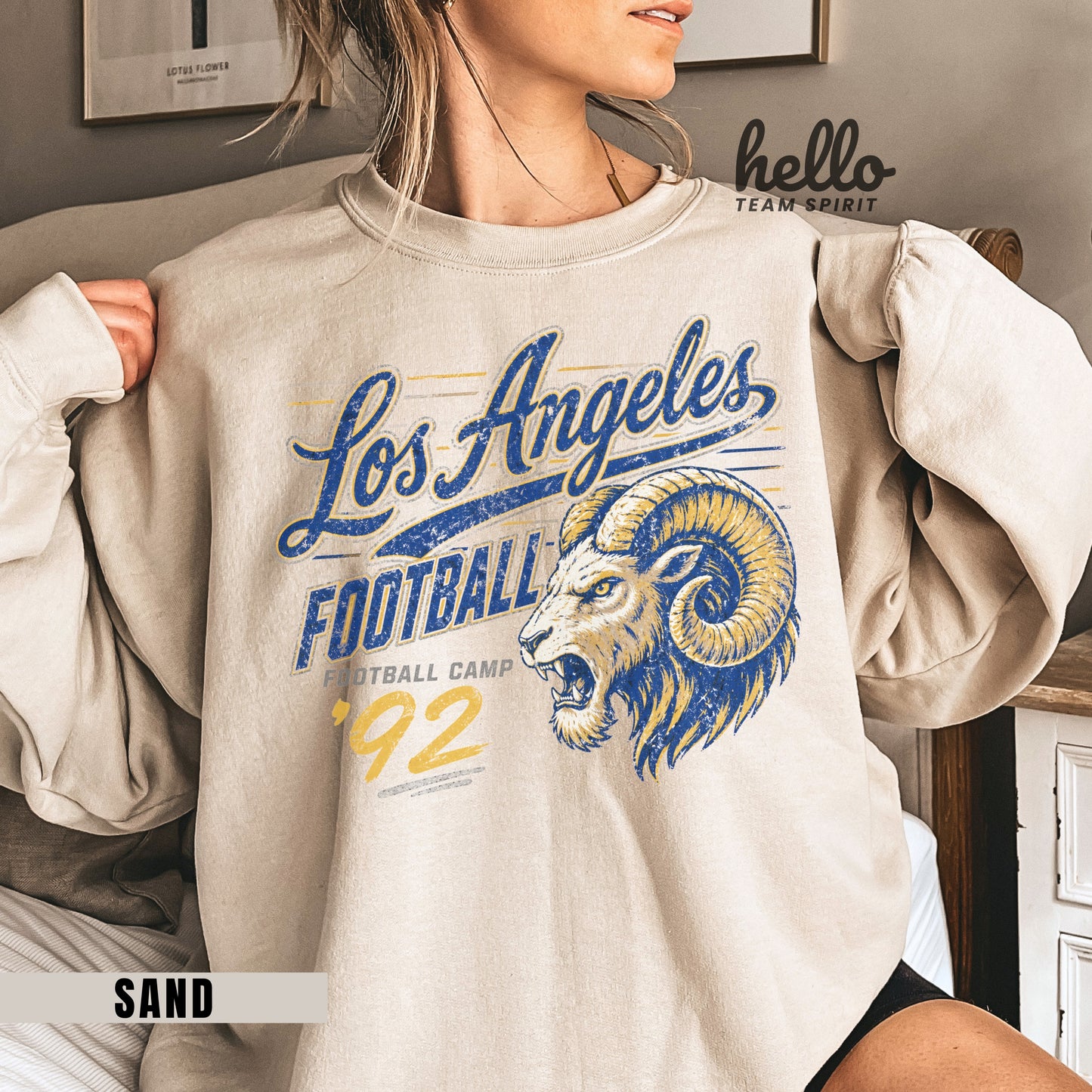 Los Angeles Varsity Football Graphic Sweatshirt
