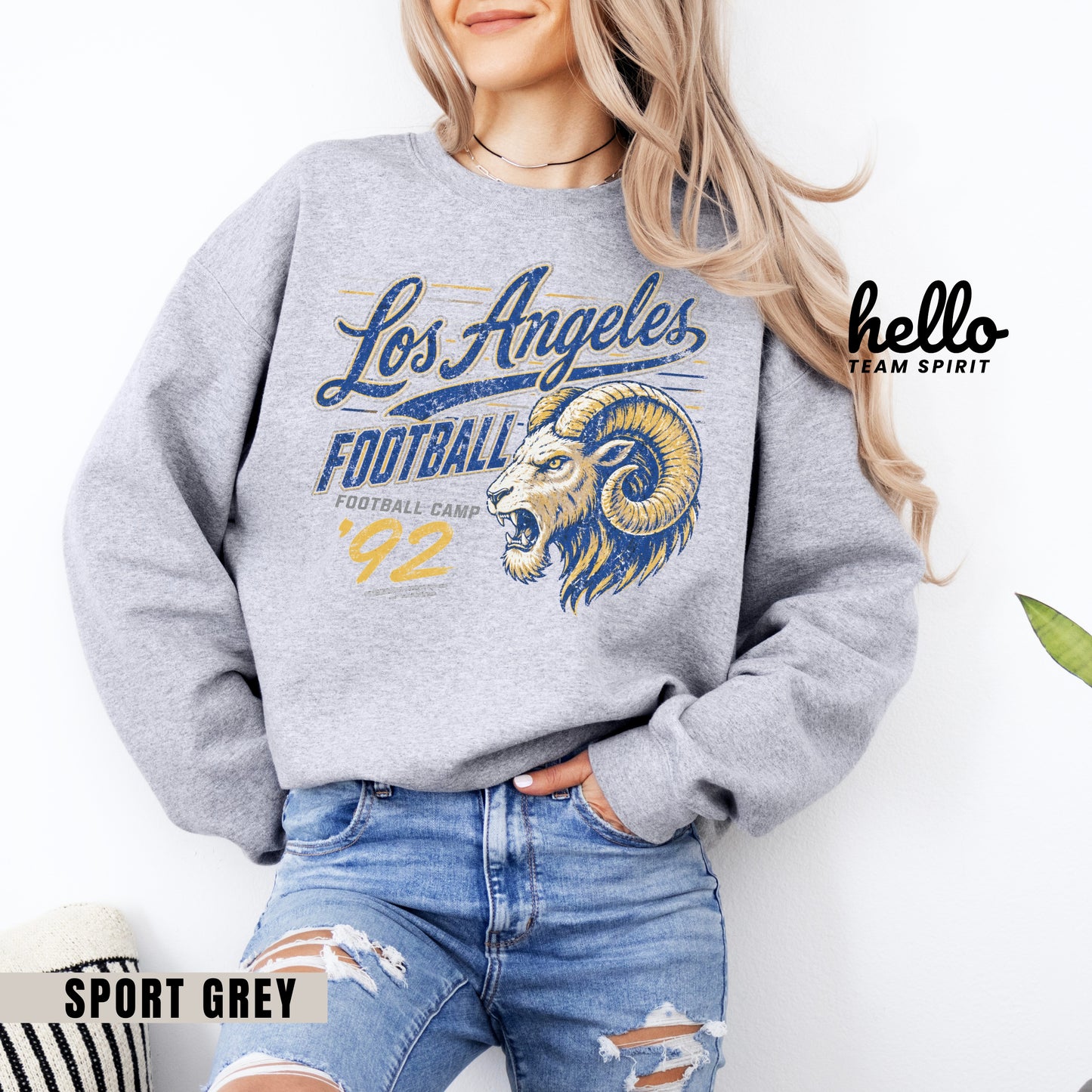 Los Angeles Varsity Football Graphic Sweatshirt