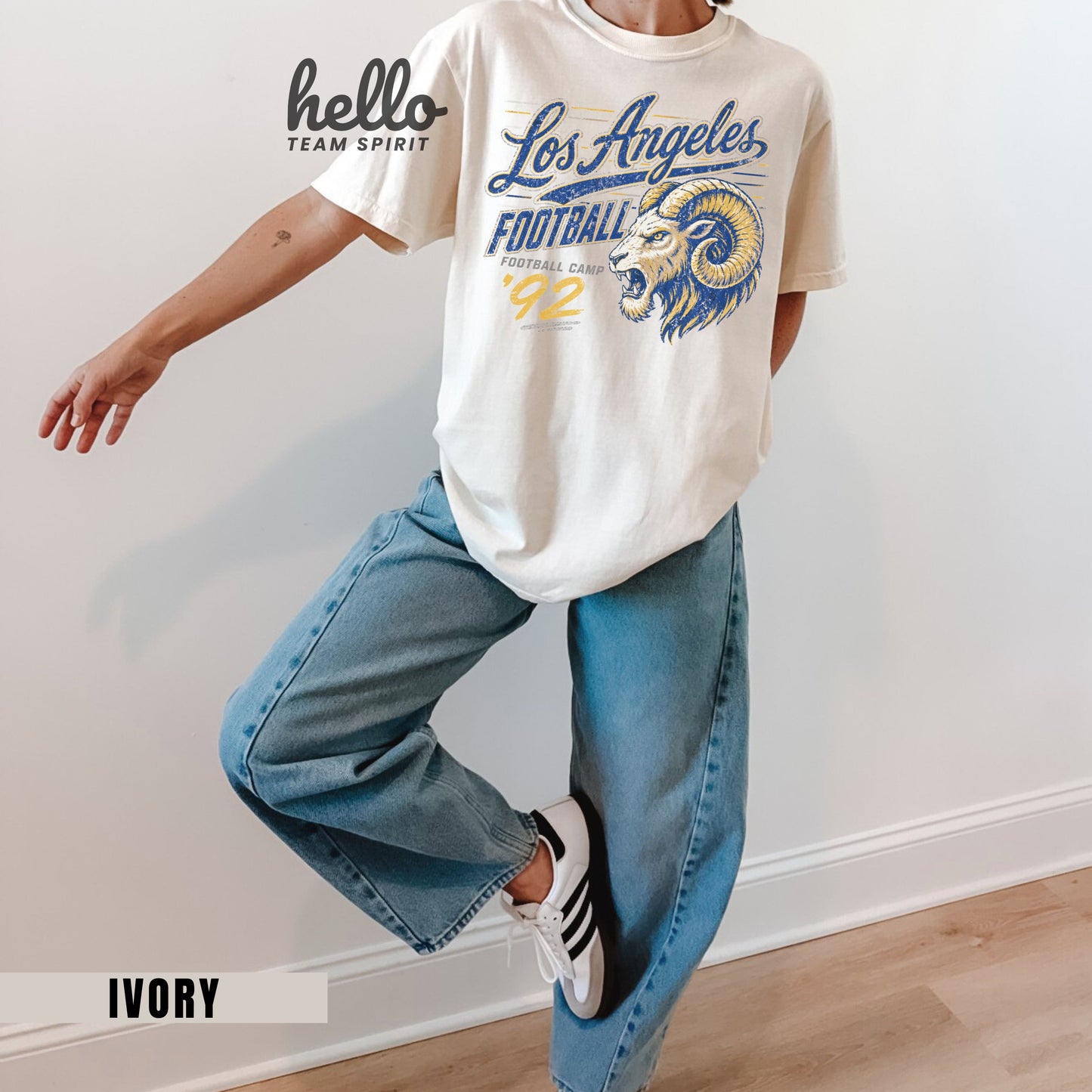 Los Angeles Varsity Football Graphic T-shirt