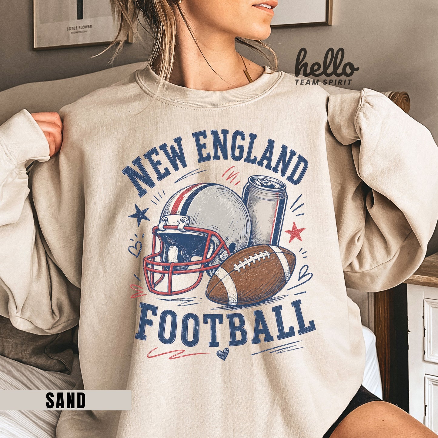 Kansas City Icon Football Graphic Sweatshirt
