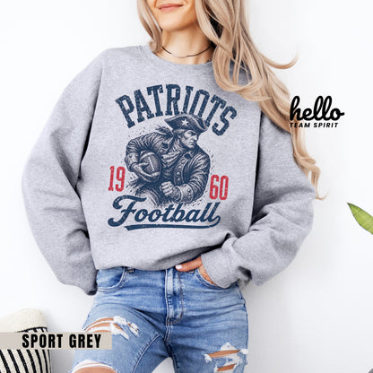 New England Heritage 1960 Football Graphic Sweatshirt