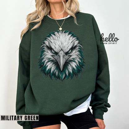 Philadelphia Vintage Football Graphic Sweatshirt