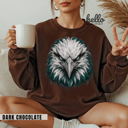 Philadelphia Vintage Football Graphic Sweatshirt