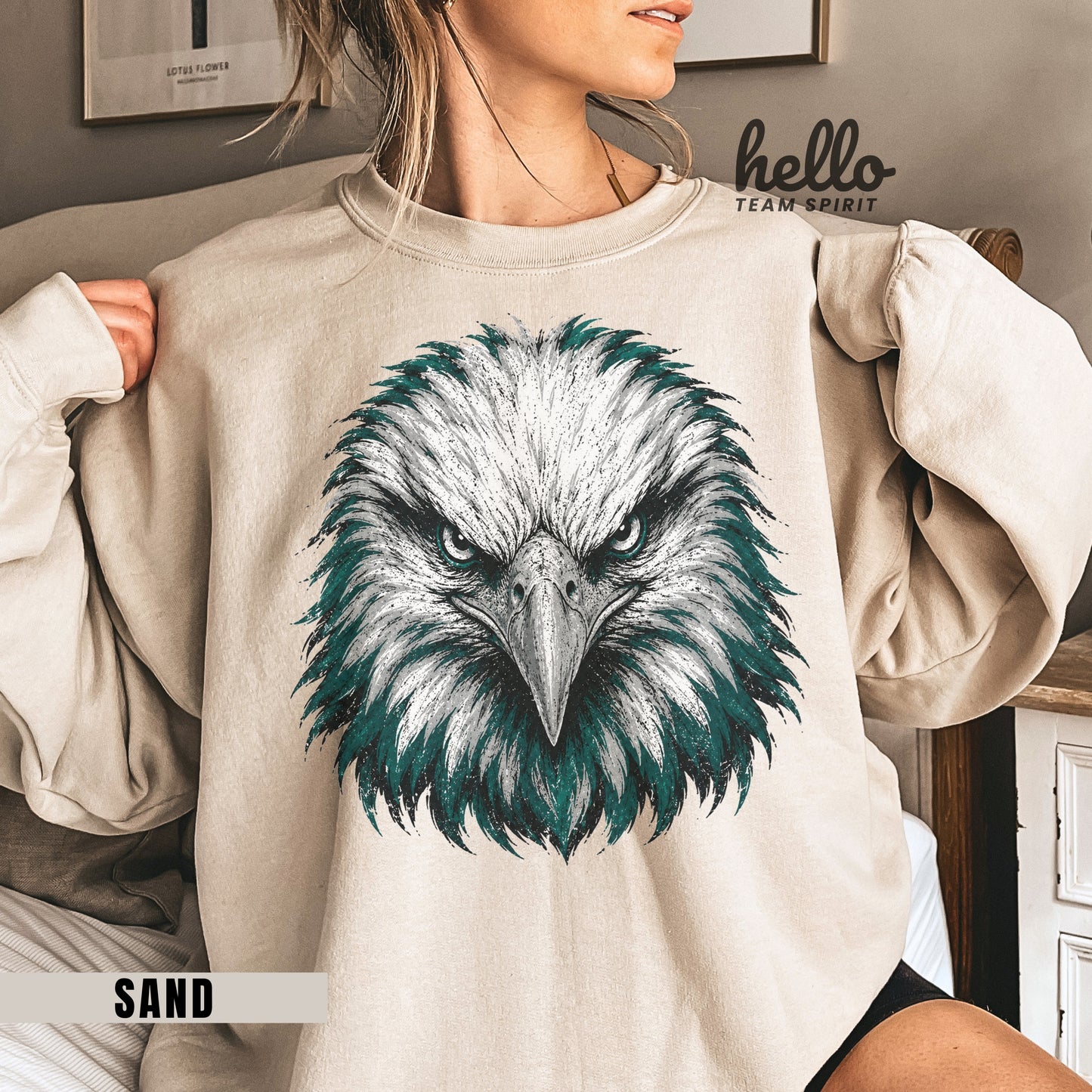 Philadelphia Vintage Football Graphic Sweatshirt
