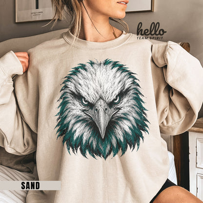 Philadelphia Vintage Football Graphic Sweatshirt