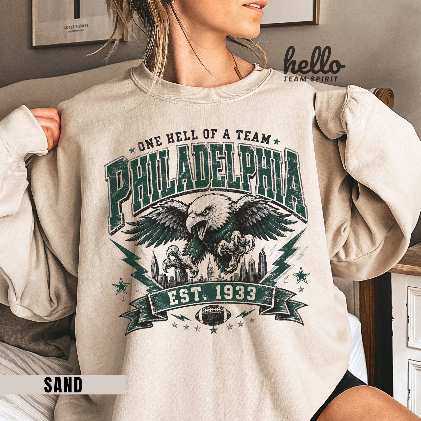 Philadelphia Established Football Graphic Sweatshirt
