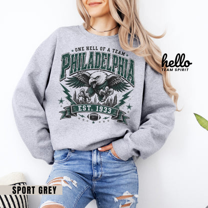 Philadelphia Established Football Graphic Sweatshirt