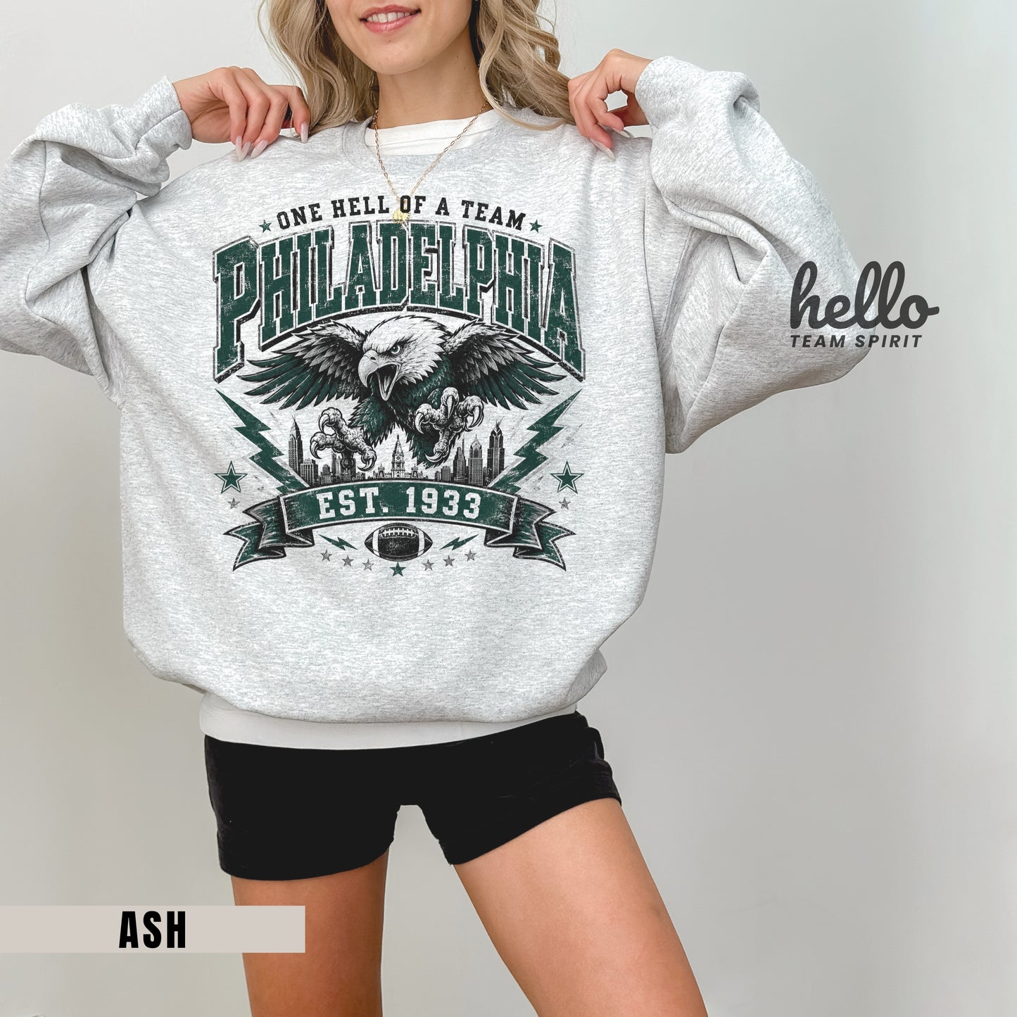 Philadelphia Established Football Graphic Sweatshirt