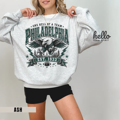 Philadelphia Established Football Graphic Sweatshirt