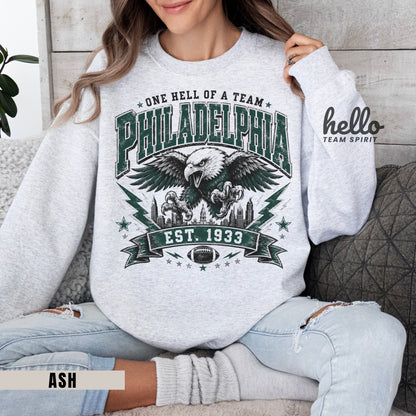 Philadelphia Established Football Graphic Sweatshirt
