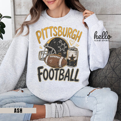 Pittsburgh Icon Football Graphic Sweatshirt