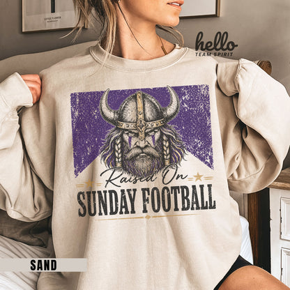 Minnesota Sunday Football Graphic Sweatshirt