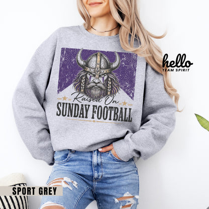 Minnesota Sunday Football Graphic Sweatshirt