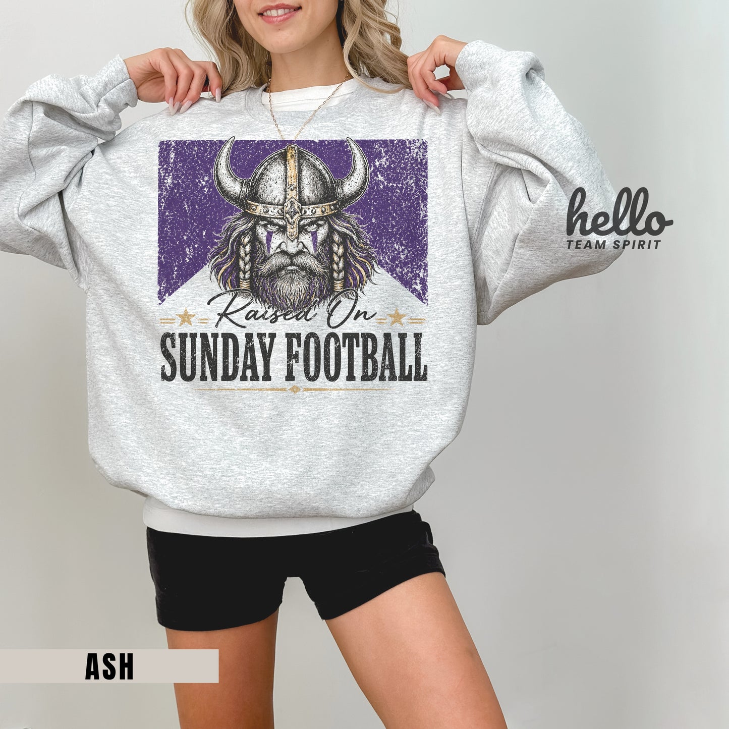 Minnesota Sunday Football Graphic Sweatshirt